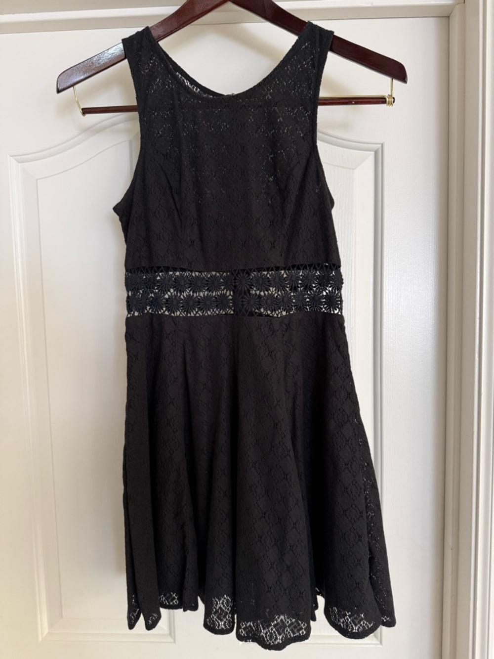 Free People Crochet Daisy Dress